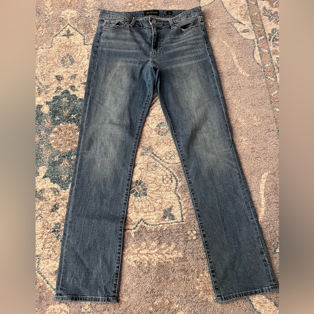 Lucky Brand Sweet Straight Jeans Women’s Size 12/31 Light Flaw Lucky-E